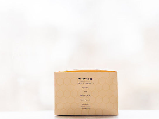 Lavender Mint Beeswax Candle |8 oz