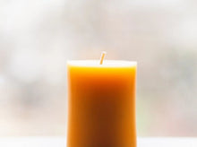 Load image into Gallery viewer, 100% Pure Beeswax Candle| 3” Wide | Organic Pillar Candle| 3”,4”,5”,6”,9” Tall Pillar Candle |Beeswax Pillar Candle | Natural Eco Friendly