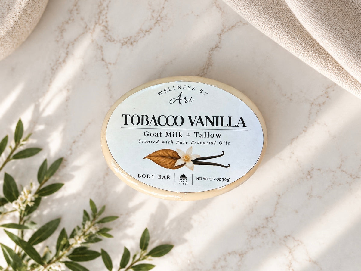 Goat Milk + Grass-Fed Tallow Body Bar | Essential Oil Soap