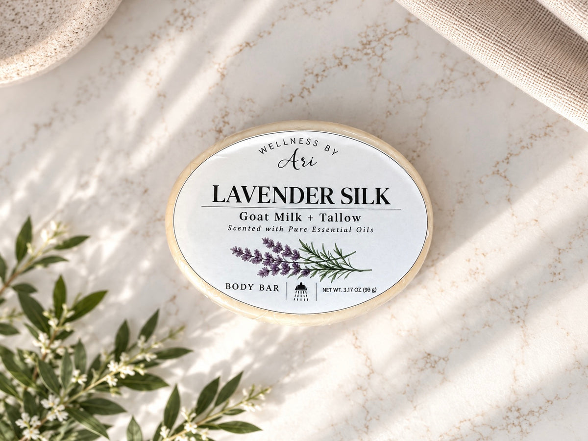 Goat Milk + Grass-Fed Tallow Body Bar | Essential Oil Soap