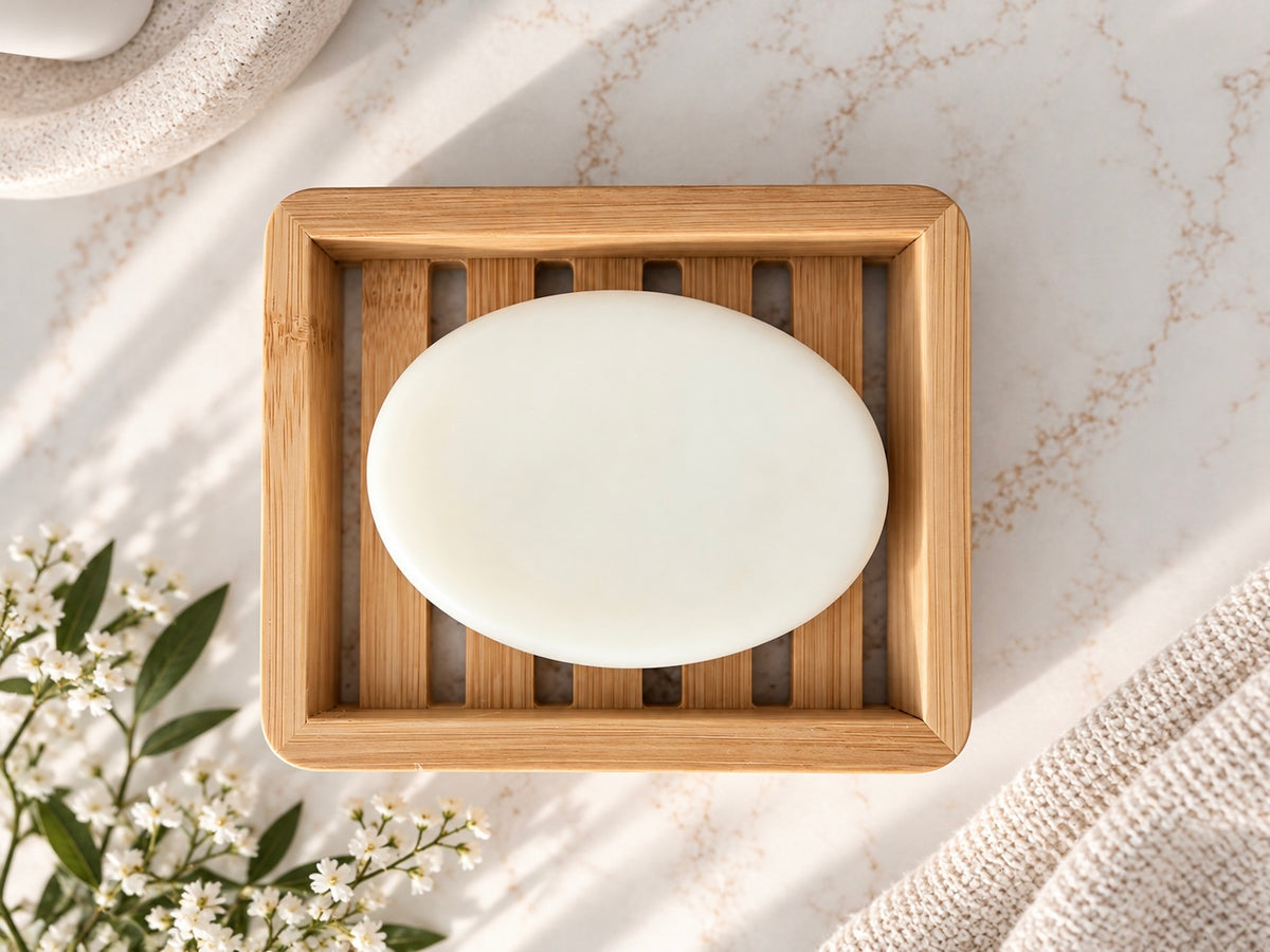 Goat Milk + Grass-Fed Tallow Body Bar | Essential Oil Soap