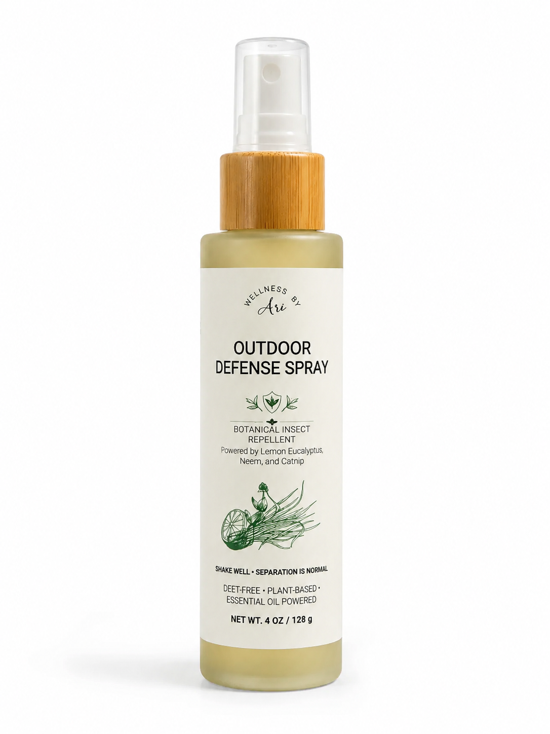 Outdoor Defense Spray | Botanical Insect Repellent Spray