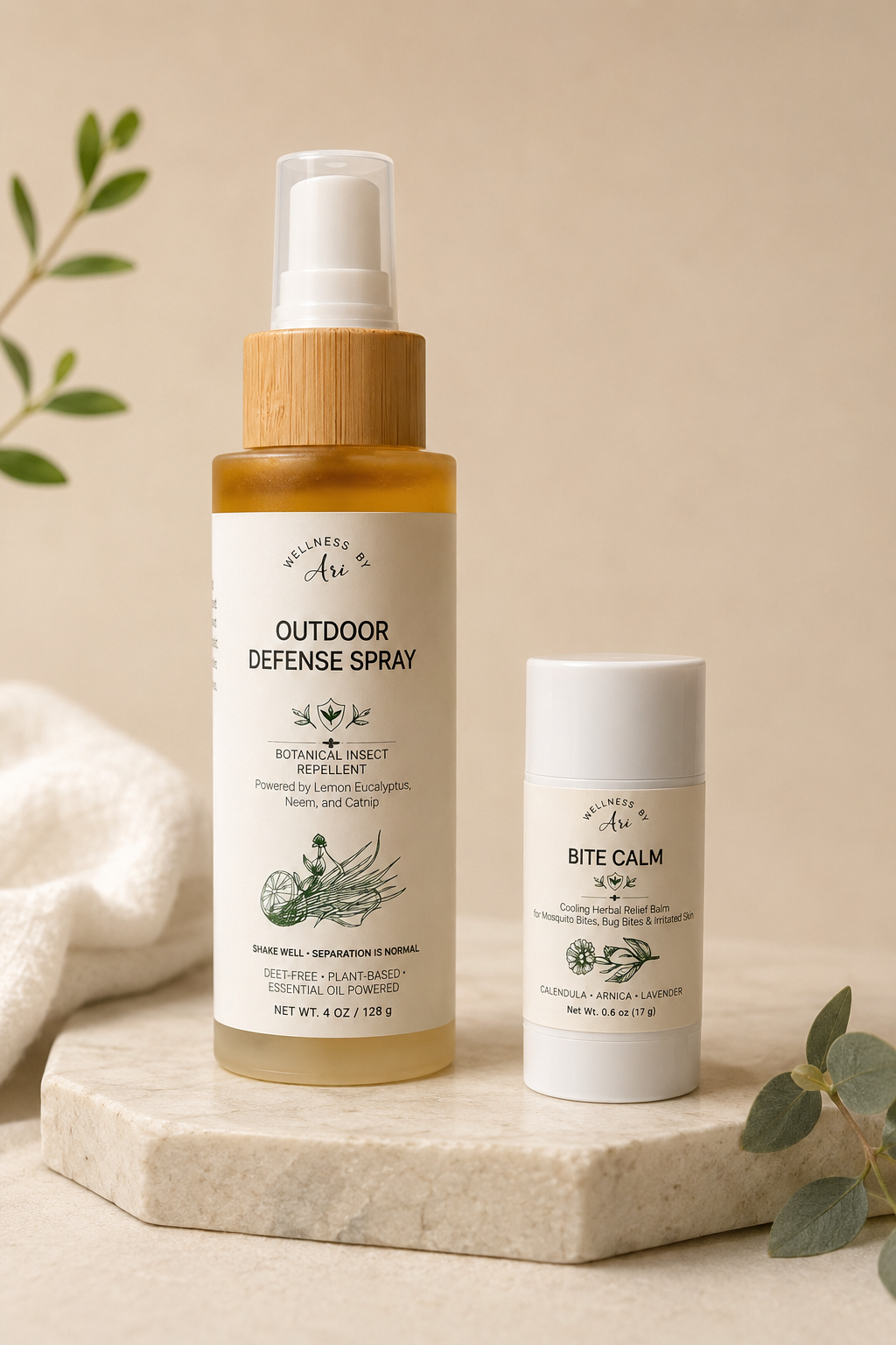 Outdoor Defense Spray | Botanical Insect Repellent Spray