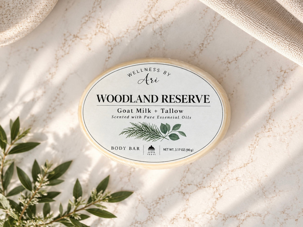 Goat Milk + Grass-Fed Tallow Body Bar | Essential Oil Soap