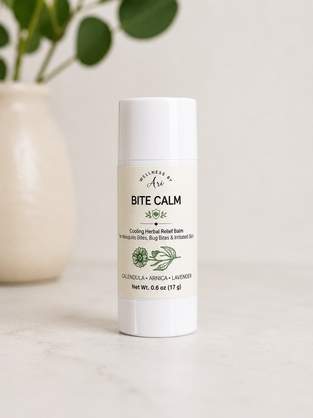 Bite Calm | Cooling Botanical Relief Balm for Bug Bites & Itchy Skin