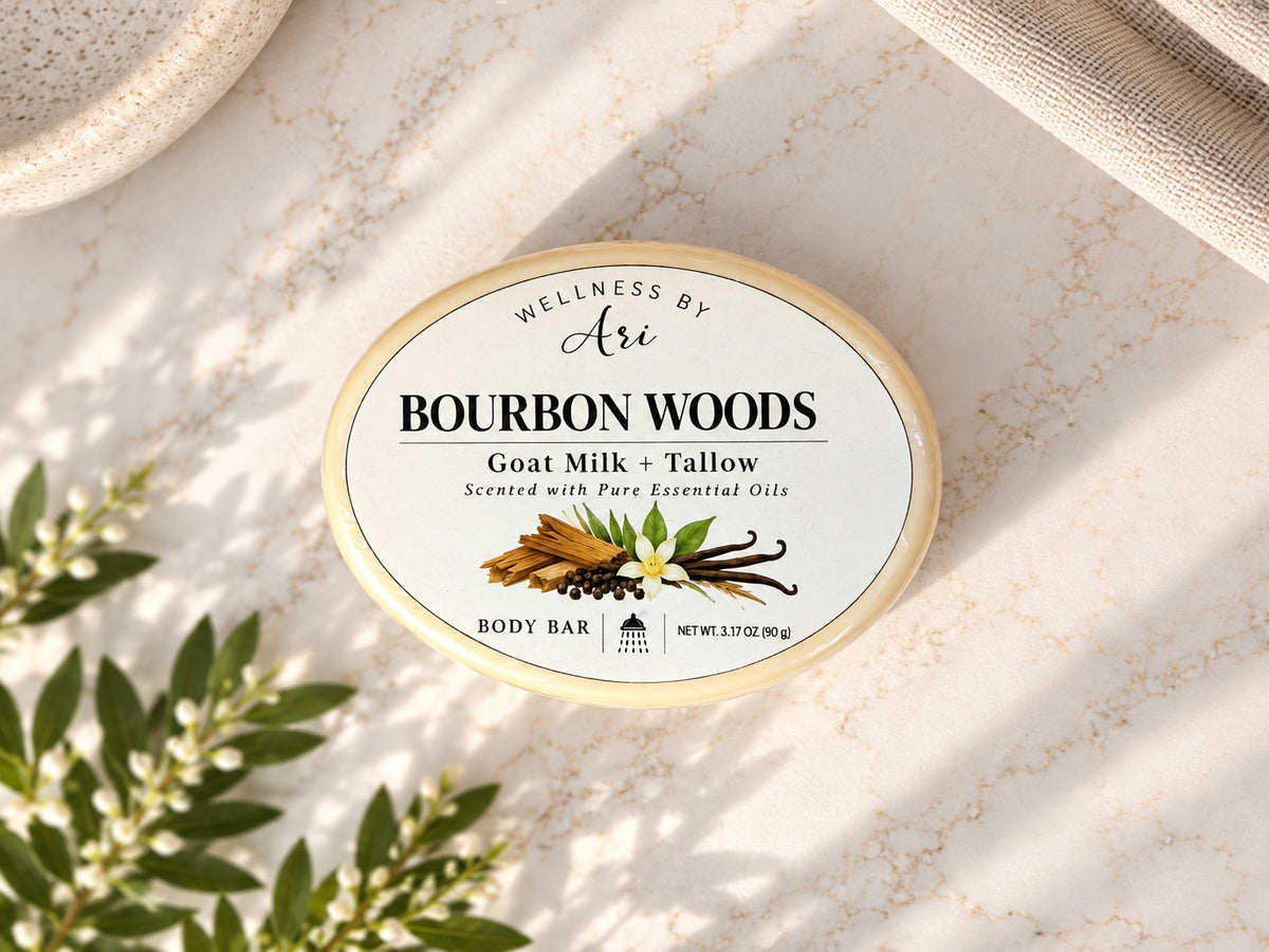 Goat Milk + Grass-Fed Tallow Body Bar | Essential Oil Soap