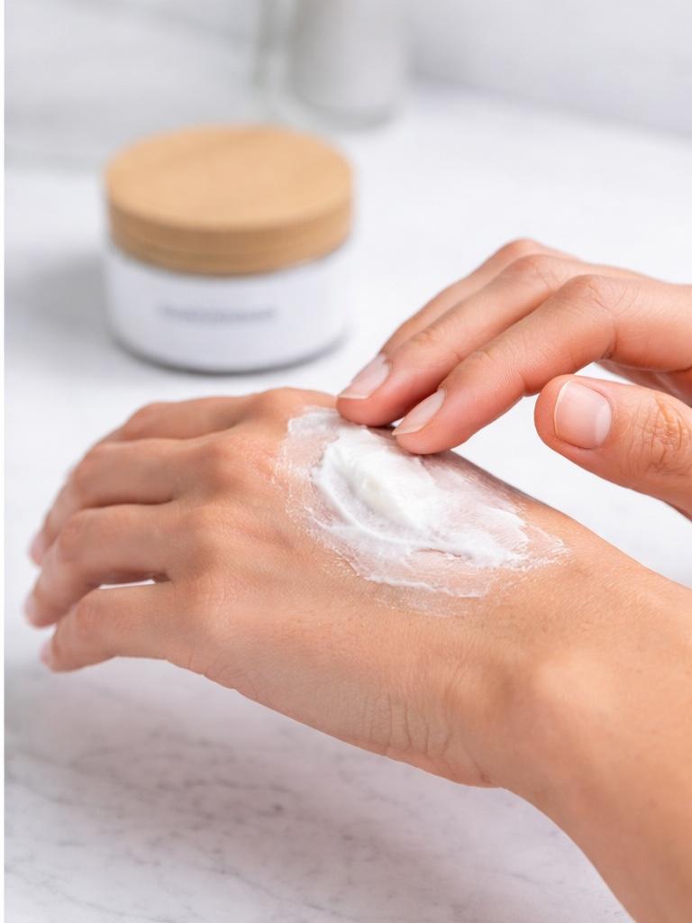 Whipped tallow with Squalane.