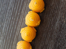 Load image into Gallery viewer, 6- Beeswax Candle Hive Votives