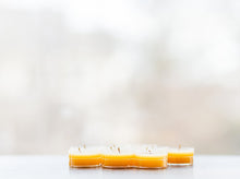 Load image into Gallery viewer, 100% Pure Beeswax Tea light candles with hemp wicks | Set of 10
