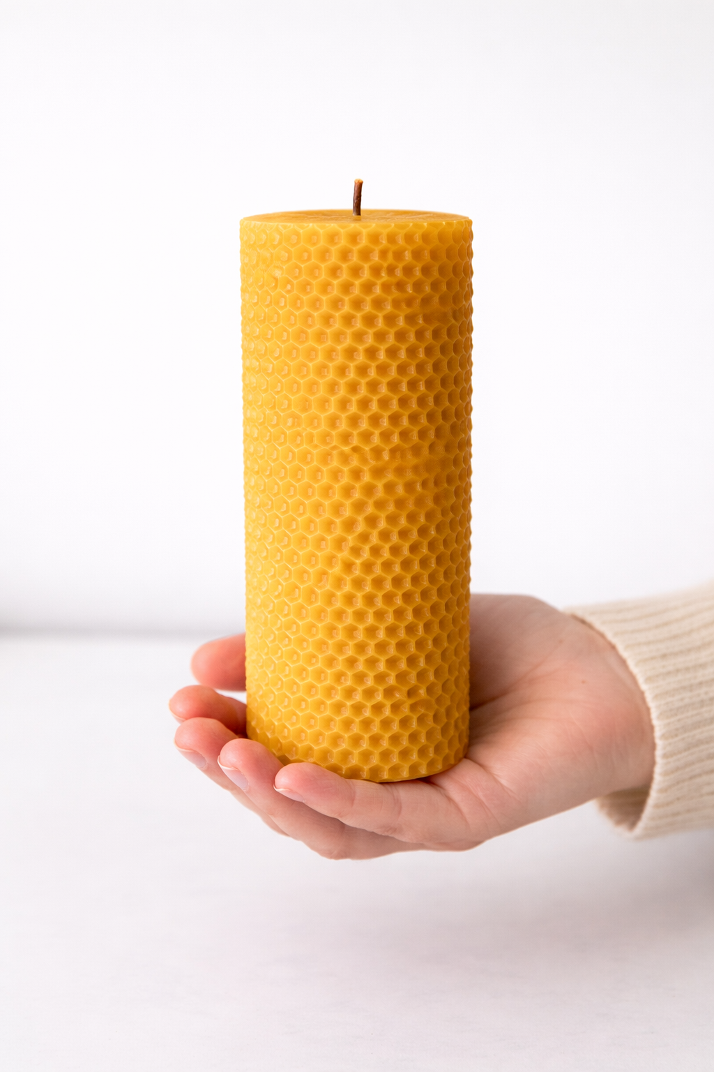 6- Beeswax Candle Hive Votives