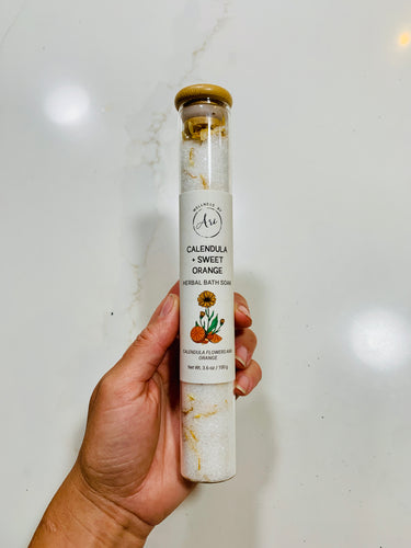 Calendula + Sweet Orange Bath Salt