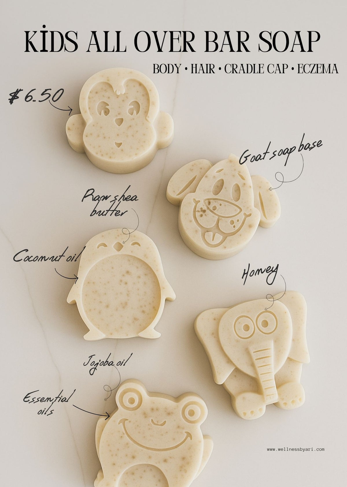 Kids Goat Milk Soap Bar
