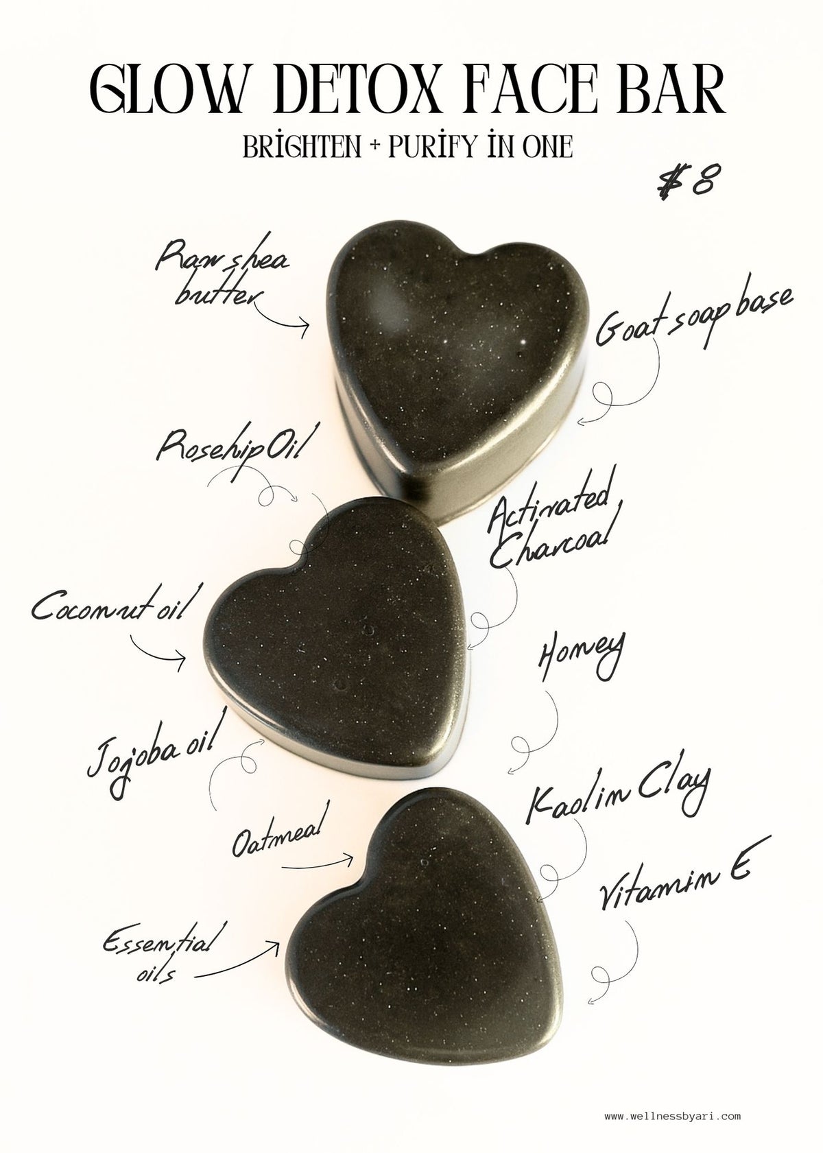 CHARCOAL GOAT MILK FACE SOAP
