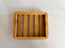 Load image into Gallery viewer, Premium Bamboo Soap &amp; Shower Steamer Dish