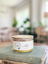 Load image into Gallery viewer, Lime Grapefruit Beeswax Candle |8 oz
