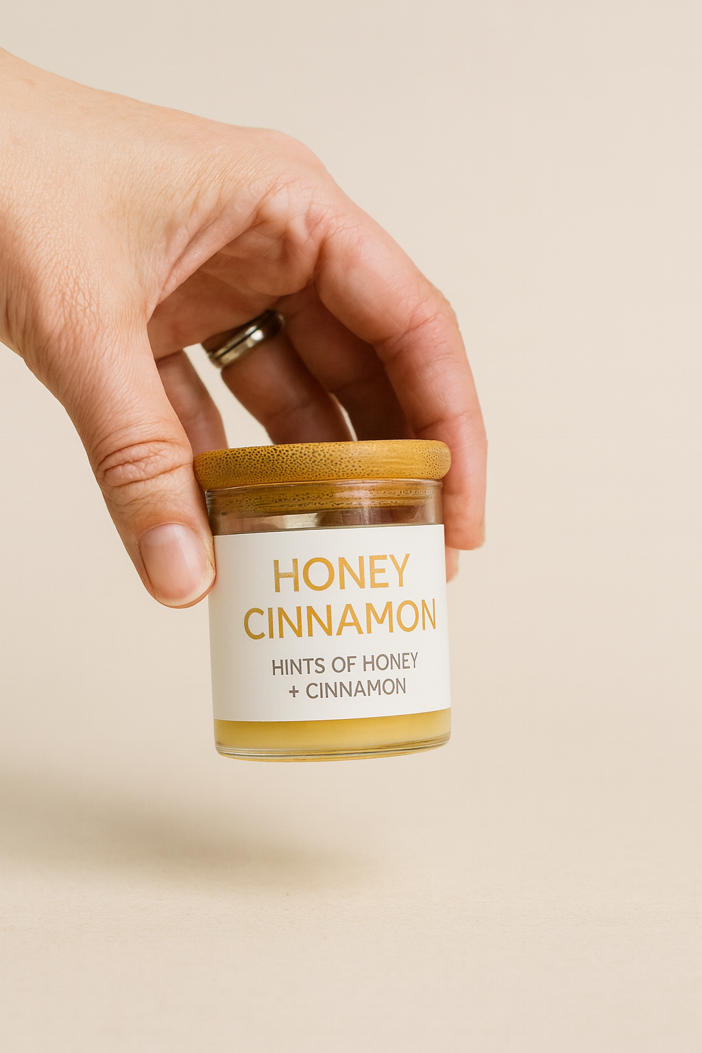 1 oz Mini Beeswax Candle – Choose Your Scent