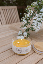 Load image into Gallery viewer, MOSQUITO REPEL |Eucalyptus Lemon Beeswax Candle |8 oz