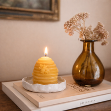 Load image into Gallery viewer, 6- Beeswax Candle Hive Votives