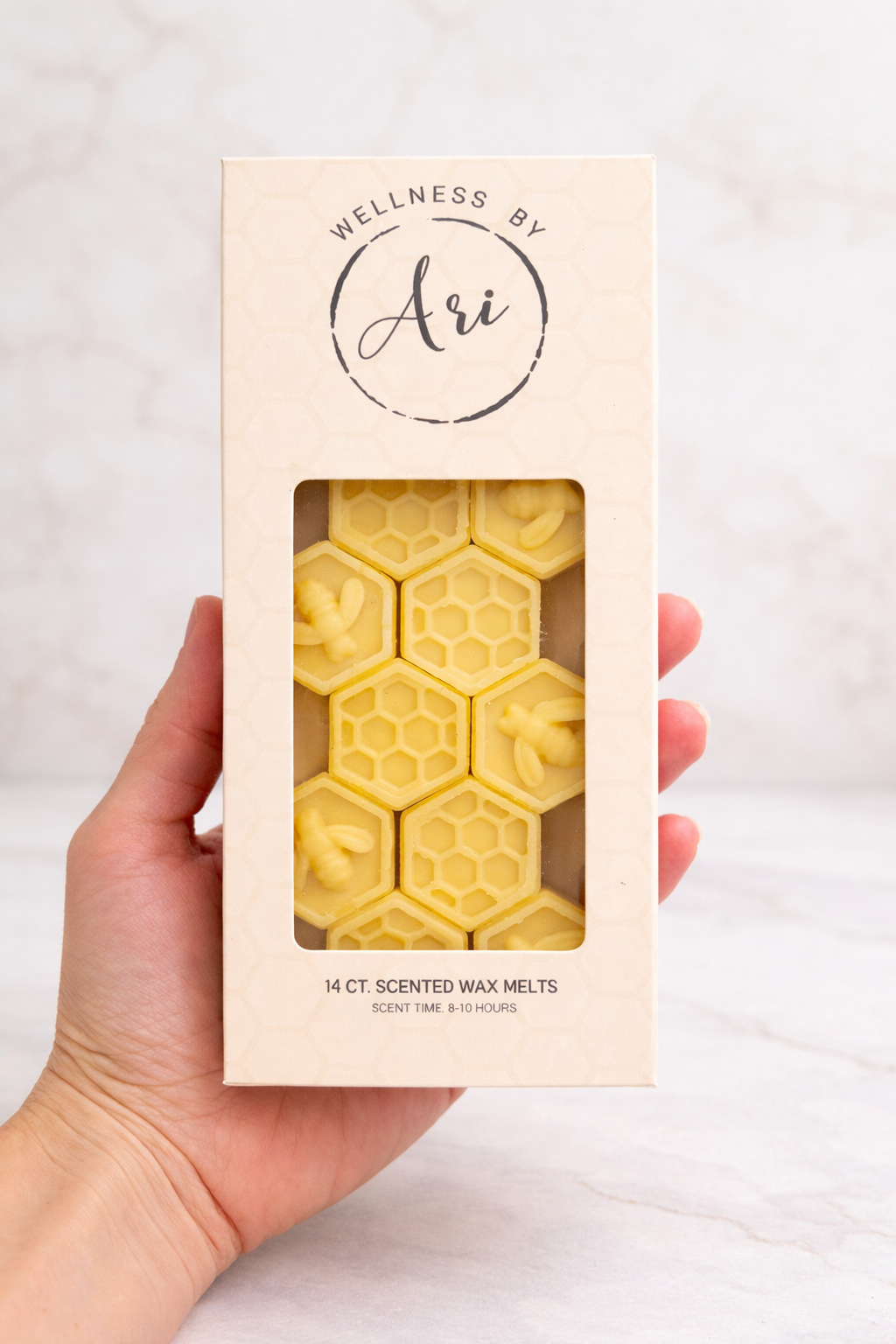 Beeswax Wax Melts – 100% Pure Beeswax, Essential Oil Wax Melts, Non Toxic Home Fragrance, Handmade Aromatherapy Wax Melts (14 Count)