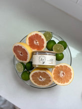 Load image into Gallery viewer, Lime Grapefruit Beeswax Candle |8 oz