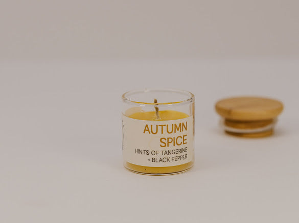 Mini Beeswax Candle Set – 6 Piece Discovery Collection