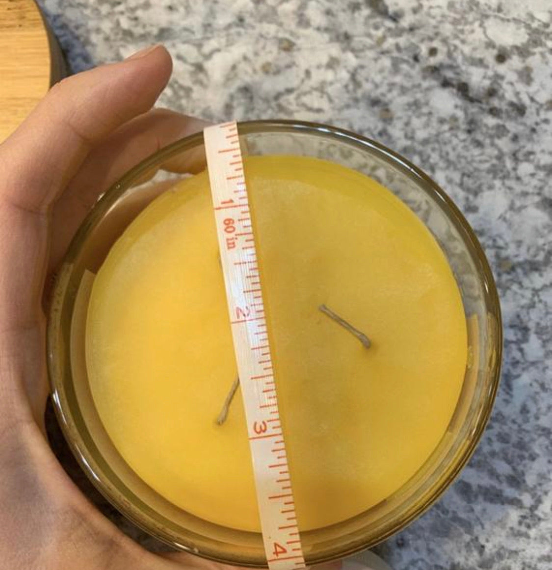 Sage Geranium Beeswax Candle |8 oz
